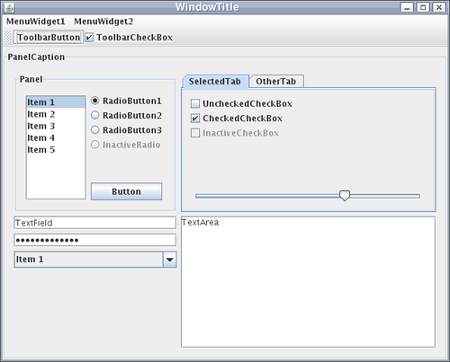Java GUI project thumbnail